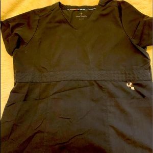 Black scrub set by Vera Bradley. Size Large too and large tall bottoms